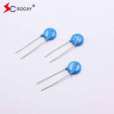 10D Series Metal Oxide Varistor 10D820K / 10D820KJ Ф10mm 135VC Lượng định lượng 0.4W