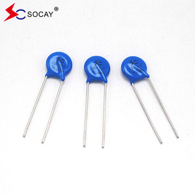 10D Series Metal Oxide Varistor 10D820K / 10D820KJ Ф10mm 135VC Lượng định lượng 0.4W