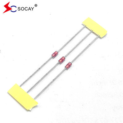 ống xả thủy tinh trục SCA-141N 1.0pF 8/20μS 500A Spark Gap Protectors