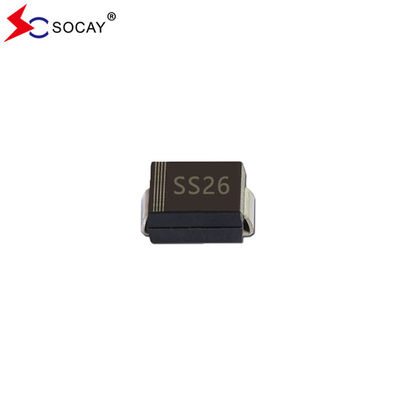 SOCAY 60VRRM Schottky Diode SS26B Thiết bị điều chỉnh hàng rào bề mặt Schottky