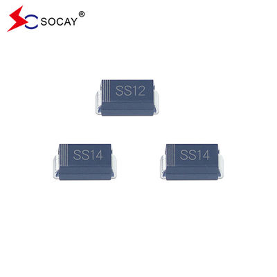 40V DC Đói chặn Schottky Barrier Diode SS14A bán dẫn 28V Năng lượng RMS tối đa