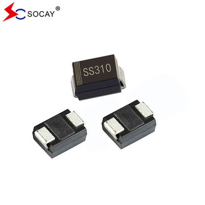 100V lặp lại đỉnh ngược điện áp Schottky Barrier Rectifier Diodes SS310B Với 80A đỉnh sóng